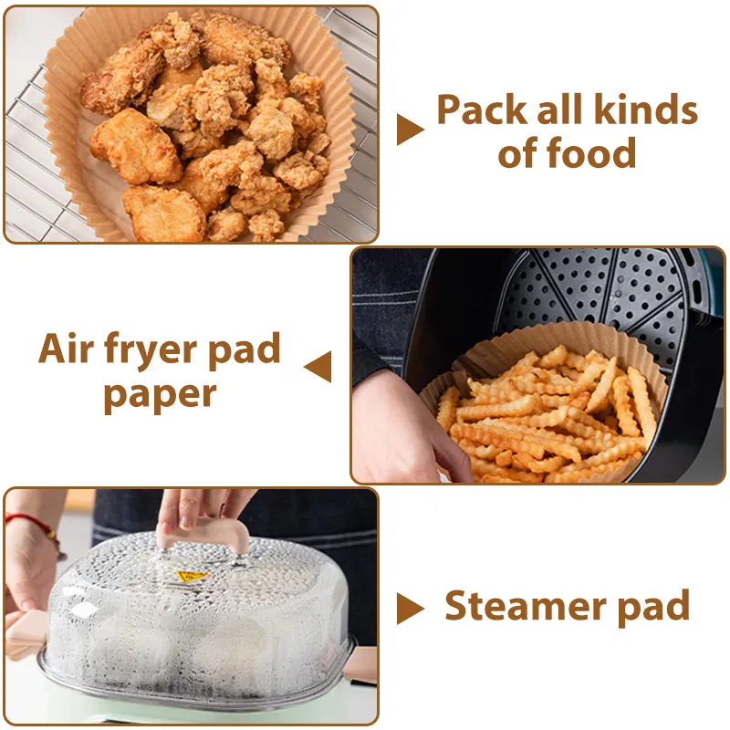 Air Fryer Accessories, Paper Liner Airfryer, Plate Steamer Fryer