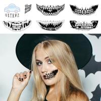 OXTRWZ halloween accessories ฮาโลวีน ถังฟักทอง ฮาโลวีน halloween accessories ผู้หญิง บ้าน ตกแต่งผิว งานสังสรรค์ ศิลปะบนเรือนร่าง รอยสักปลอม เครื่องประดับฮาโลวีน รอยสักชั่วคราว สติ๊กเกอร์รอยสักสยองขวัญ