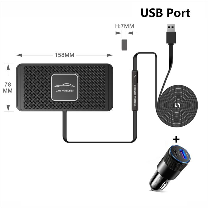 แผ่น-r-ไร้สายในรถยนต์15w-สำหรับ14-13-12-11-pro-xs-max-x-xr-8-samsung-s10-s20โทรศัพท์-s21-rs-ชาร์จเร็ว