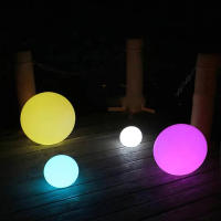 Outdoor Waterproof Lights Luminaires LED Garden Ball Lights Remote Control Street Lawn Lamp Landscape Lighting Christmas Decor