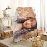 Modern Popular IVE KPOP Girl Blanket On For The Sofa/Bed/Car Portable 3D Blanket For Kid Home Textile Fabric 1009