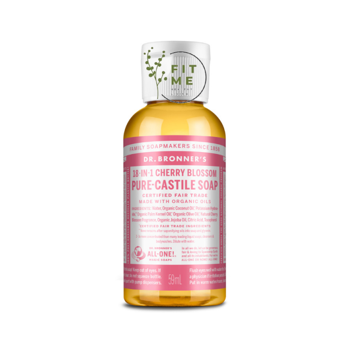 Dr.Bronner's Pure Castile Liquid Soap Cherry Blossom 59Ml Lazada Indonesia