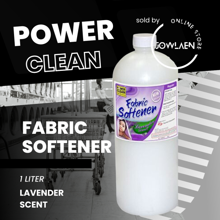 PowerClean Fabric Softener Lavender In 1 Liter Bottle (sold By Jowlaen ...