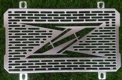 การ์ดหม้อน้ำ Kawasaki Z250 และ Z300 Radiator guard (Silver)&nbsp;&nbsp;&nbsp;&nbsp;&nbsp;