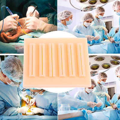 Laparoscope เนื้อเยื่ออ่อนในช่องท้อง Surgical Suture Skin Kit Model Practice Pad