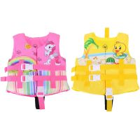 Cartoon Child Reddingsvesten Kids Life Vest Voor 2-10 Jaar Kinderen Badpak Drijfvermogen Floating Vest Zwembad Accessoires  Life Jackets