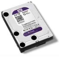 WD HDD (ฮาร์ดดิสก์) 3 TB PURPLE 5400RPM SATA3 ( WD30PURZ )