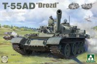 พลาสติก โมเดล ประกอบ TAKOM สเกล1/35 T-55AD "Drozd" TK-2166