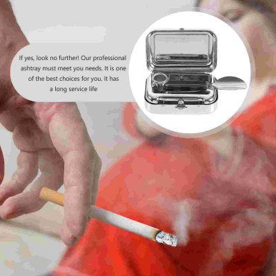 hot！【DT】  Ashtray Automotive Ashtrays Car Lids Smokers Ash Holder CigarTH