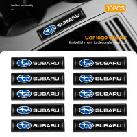 10ชิ้น3D อีพ็อกซี่สติกเกอร์รถธงสัญลักษณ์รูปลอกอุปกรณ์ตกแต่งสำหรับ Subaru Forester XV ชนบทห่างไกลขึ้นมรดก Impreza ฯลฯ