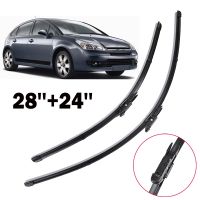 [A Car Home] Misima กระจกใบปัดน้ำฝนสำหรับ Citroen C4 2004-2010ด้านหน้าหน้าต่างใบปัดน้ำฝน2005 2006 2007 2008 2009