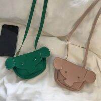 CHUUCHOP_พร้อมส่ง(C6680)?? Ella crossbody กระเป๋าสะพายข้างน้องช้าง มี2สี