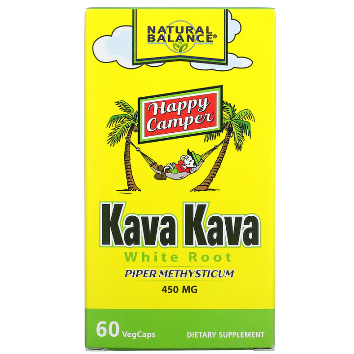 Happy Camper, Kava Kava White Root, 450 mg, 60 VegCaps Lazada PH