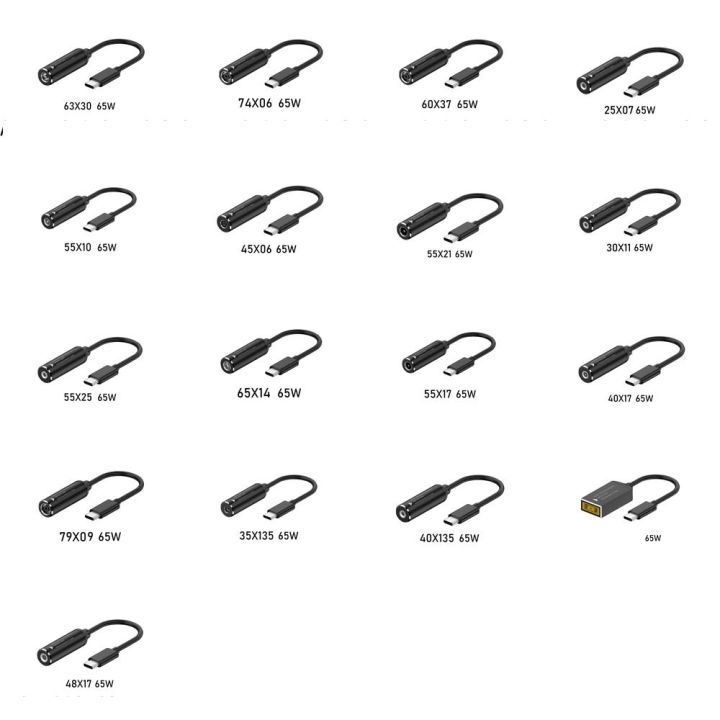 xiegk-pd-65w-สายชาร์จ-type-c-ถึง-dc-jack-เอาต์พุต-pd-dc-ตัวเมียเป็น-type-c-ตัวผู้-การออกแบบที่บางเฉียบ-3a-สำหรับเราเตอร์แล็ปท็อป