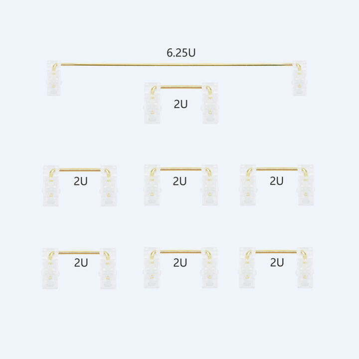 【Ready Stock】Everglide Plate Mount Stabilizer (Panda V3) Plate Mounted ...
