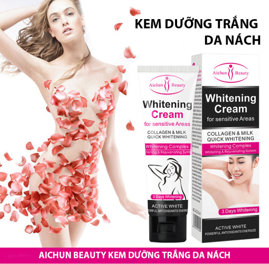 Aichun kem giảm thâm nách dưỡng trắng da khử mùi hôi nách không bết dính - ảnh sản phẩm 4
