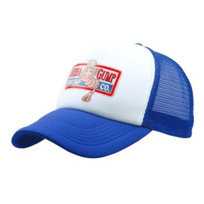 1994 Bubba Gump หมวก Forrest Gump Mesh พิมพ์หมวกเบสบอลหมวกแก๊ปแบบปรับปีกได้หมวกหมวกลำลองฤดูร้อนหมวกกีฬา Unisex