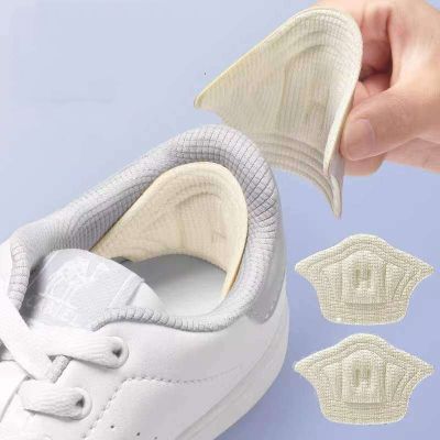 1pair Shoe Pads Anti Wear Heel Insoles Patch Unisex Cushion Pads Feet Care Protector Adhesive Back Sticker Shoes Insert Insole Shoes Accessories