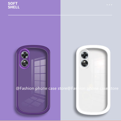 Phone Case เคส OPPO A58 4G NFC ใหม่ Hot Deals ปลอกใสป้องกันเลนส์ฝาครอบอ่อน OPPOA58 2023