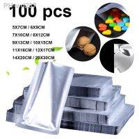 【CC】 100pcs Storage Foil Sealer Pouches Nuts Organization