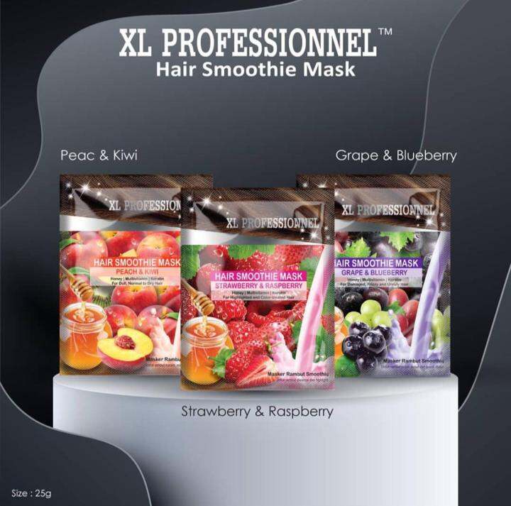 XL Professionnel Hair Smoothie Mask 25gram All Variant Lengkap - Hair ...