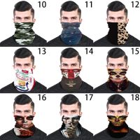 Magic Half Face Dust-proof Headwear Neckband Magic Scarf Sport Scarf Head Wrap Multifunctional Half for Men Skiing