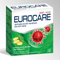 Eurocare Viên Uống Hỗ Trợ Giảm Viêm Phế Quản, Viêm Họng ,Hỗ trợ tiêu đờm,tăng cường sức đề kháng, nâng cao hệ miễn dịch- hộp 100 viên thumbnail