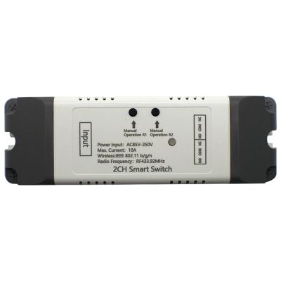 EWeLink Wifi 2CH Switch Module 2 Channel Remote Control Relay AC 85-250V WiFi Only