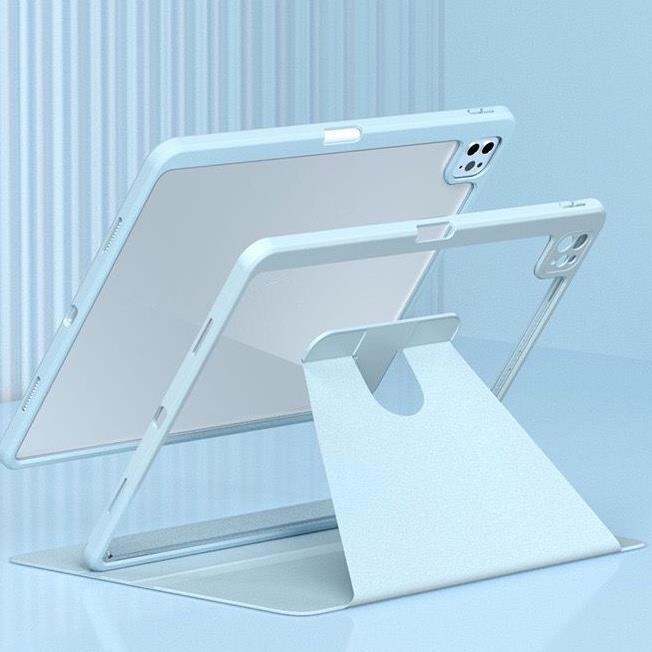 kdt-เคส-ipad-ipad-case-เคสแท็บเล็ตหมุนได้-องศาสำหรับ-gen8gen9-air5-air4-pro11-10-2นิ้ว-mini6-12-9นิ้ว-ipad-shell-โปร่งใส-การหมุน-สำหรับ