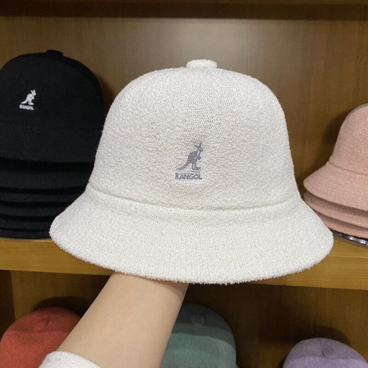 bucket-hat-men-s-sun-hat-women-s-sunscreen-ปักผ้าขนหนูวัสดุแฟชั่นเกาหลี-ins-super-fire-hat9201