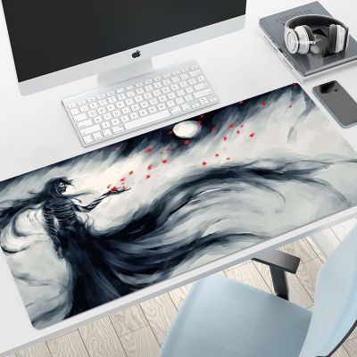 แผ่นรองเมาส์สำหรับเล่นเกม แผ่นรองเมาส์ขนาดใหญ่ แล็ปท็อปอะนิเมะ Bleach Desktop Pad 80x30 ซม แผ่นรองเมาส์สำหรับคอมพิวเตอร์ แผ่นรองเมาส์สำหรับคอมพิวเตอร์