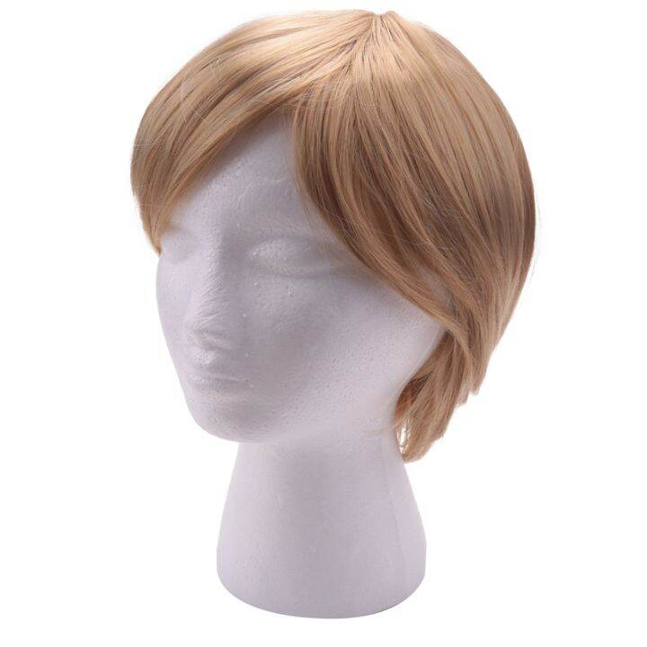 short-layered-fluffy-wavy-full-synthetic-wig-blonde-highlights