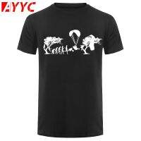 Ayyc T Shirt Tshirt Cotton T Shirt Paragliding Evolution Tees Paraglider Funny Crew Neck Short Sleeved Clothing Gildan