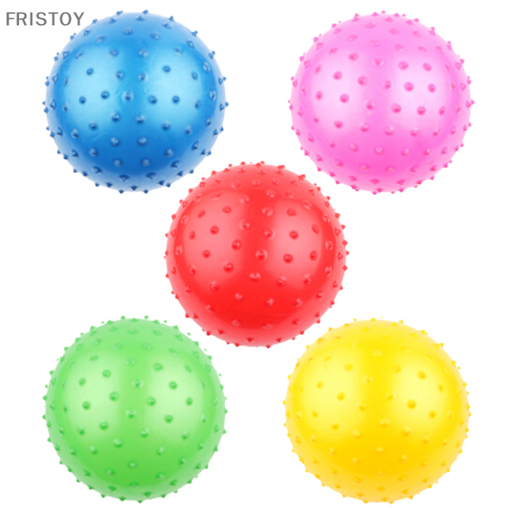 fristoy-ลูกโป่งหนามกลางแจ้งสำหรับเด็กทารกของเล่นยางลูกบอลเป่าลมสำหรับเด็กลูกบอลเพื่อการเรียนรู้