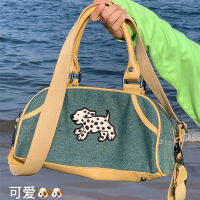 Joy S Dalmatian Tote แฟชั่นคุณภาพสูง; กระเป๋าสะพายคาดลำตัวของผู้หญิงใหม่,ทันสมัยและทันสมัย,กระเป๋าช้อปปิ้งหอมระเหย