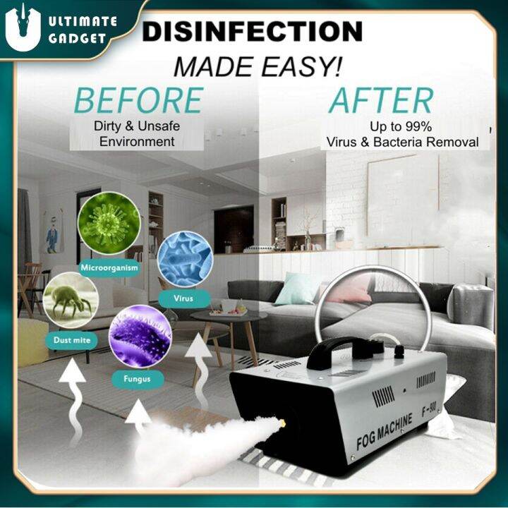 Fogging Machine Disinfectant Fog Machine 1500W 900W Mesin Fogging