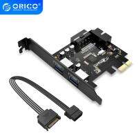 ORICO USB 3.0 PCI-E Expansion Card Adapter PCI-E USB 3.0 HUB Controller Adapter Card with 15Pin Power Supply PCI-E Extender Card