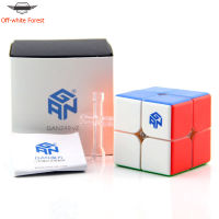 Offwhite Gan249V2 2X2 Magic Cube Puzzle การเรียนรู้การศึกษาของเล่นสำหรับเด็กชายหญิง COD