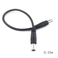 【YF】 DC Power Plug 5.5 x 2.1mm Male To CCTV Adapter Connector Cable Extension Cords