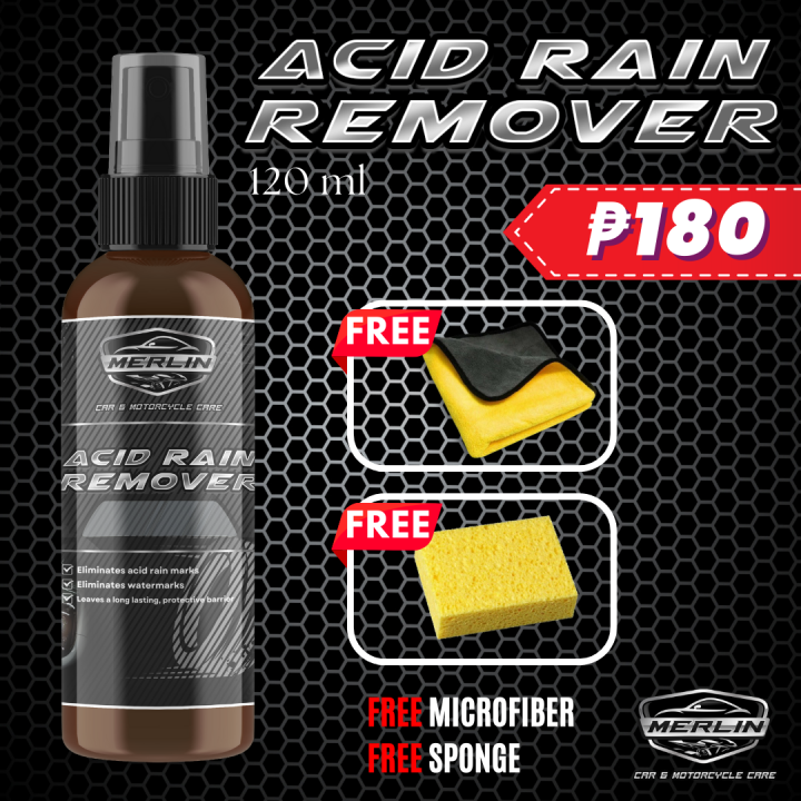 Acid Rain Remover (120ml) Introducing Merlin Acid Rain Remover Your
