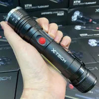 สินค้าใหม่ ไฟฉายแรงสูง X-TECH รุ่น XT14  ไฟฉายอเนกประสงค์พลังแรงสูง ไฟฉายแรงสูง ซูมได้ ไฟฉายแรงสูงชาร์จได้ พร้อมจัดส่ง ราคาถูก