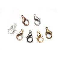 ZhuBI Metal Lobster Clasp Hooks 50pcs 101214mm 7 Color End Connectors Jewelry Making Supplies Crafts for Fashion Beads celet Diy Kit Necklace Earring Ring Accessories Sets