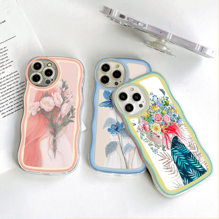 serpens-สำหรับ-huawei-p20-p20-pro-p30-p30-lite-p30-pro-p-smart-plus-เคสโทรศัพท์สำหรับหญิงสาวน่ารักสวยงามพร้อมตัวยึดฟรีมีเคสป้องกันกล้องคลุมทั้งหมดนิ่มแบบคลื่นขนาดใหญ่มีสไตล์