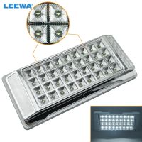 Leewa โคมไฟหลังคาเพดานโดมไฟ Led 36ภายในรถ Led สีขาว1ชิ้นสำหรับรถยนต์คาราวาน Ca3073