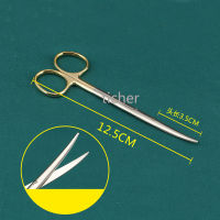 TC Metzenbaum กรรไกรตัดเนื้อเยื่ออ่อนโค้ง Tonsil Blunt แคบเคล็ดลับการผ่าตัดโรงละครนรีเวชวิทยาชุดผ่าตัด