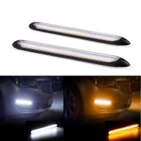 【CC】 2x Car DRL Turn Headlight Strip Sequential