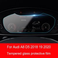 For Audi A8 D5 2018 - 2020 Automotive interior Instrument panel membrane LCD screen Tempered glass protective film Anti-scratch