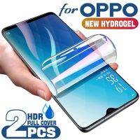 ฟิล์มไฮโดรเจล2ชิ้นปกป้องหน้าจอสำหรับป้องกัน Oppo Reno หน้าจอ X5 7นีโอ8 Oppo Pro Find สำหรับ Lite X3 Plus 9 A17