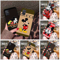 Casing หรับ iPhone 11 12 Mini X Xs XR Pro Max 6+ 6s+ 7+ 8+ 6 7 8 Plus 5 5s SE 2020 87LU Mickey Minnie Mouse Pattern Phone เคสโทรศัพท์ อ่อนนุ่ม TPU Black ปก