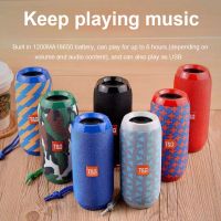 ☎ T amp;G TG117 Portable Bluetooth Speaker FM Radio Wireless Bass Column Music Vibro Speakers for Mobile Phone Computer Support U Disk